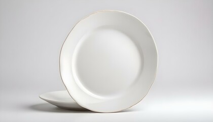 plate isolated on white background