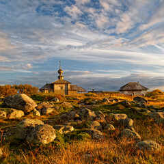 Solovki, Russia. Solovetsky Monastery. Nature of Solovetsky Islands. Travel and tourism....