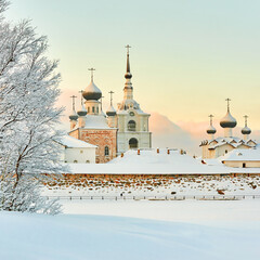 Solovki, Russia. Solovetsky Monastery. Nature of Solovetsky Islands. Travel and tourism....