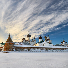 Solovki, Russia. Solovetsky Monastery. Nature of Solovetsky Islands. Travel and tourism....