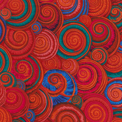 abstract seamless pattern