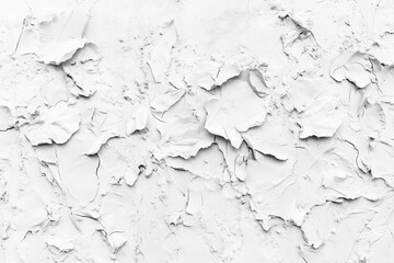 Fototapeta premium white background with a lot of white paint splatters on it. The splatters create a sense of chaos and disorder, as if the paint has been thrown everywhere. Scene is one of disarray