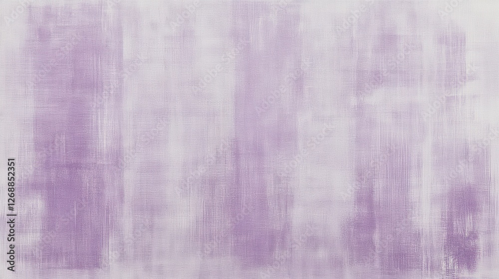 Poster soft lavender hues create a calming atmosphere through gentle pencil strokes on a textured surface