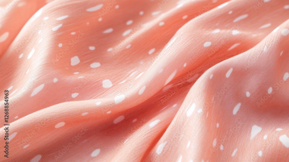 Poster soft pastel coral pencil strokes create a calming texture with gentle waves and subtle contrasts in 