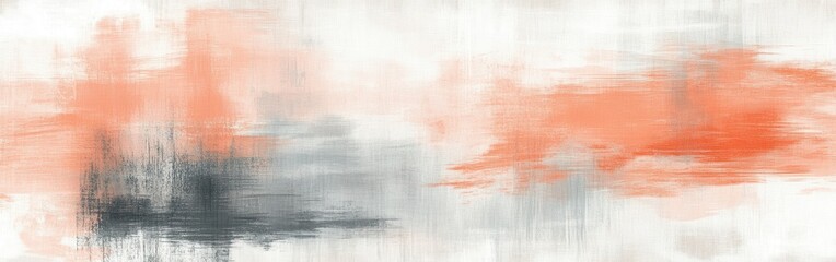 Fototapeta premium Layered pencil strokes create an abstract landscape in muted tones reflecting a tranquil atmosphere