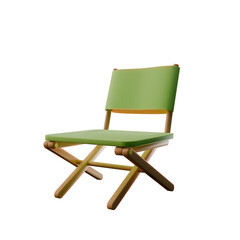 Portable wooden folding chairs for outdoor activities