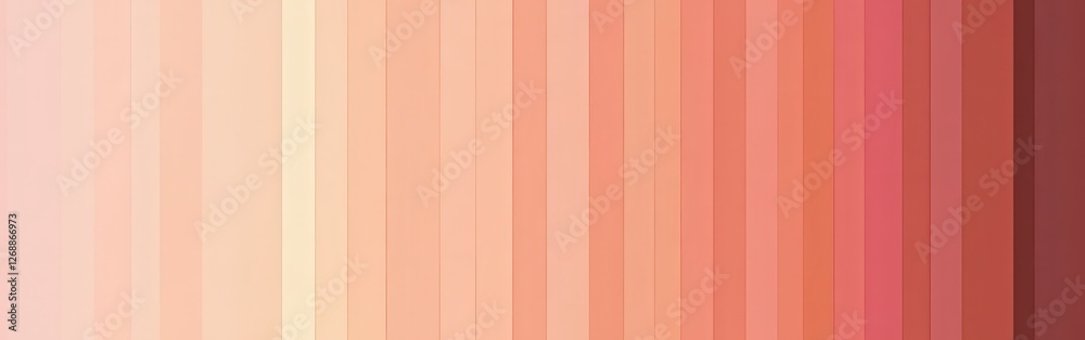 Fototapete Smooth gradient fill transitions from pastel pink to peach, creating a soothing and warm visual effect for various design applications