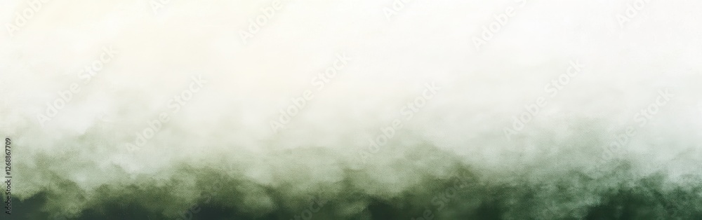 Leinwandbilder pencil strokes create a soft gradient of muted colors blending into a serene background of nature