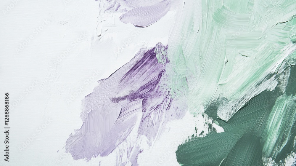 Aufkleber elegant white canvas adorned with delicate pencil strokes and soft pastel colors in an artistic comp