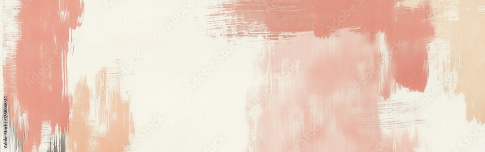 Poster elegant muted coral pencil strokes create a soothing abstract background in warm tones suitable for 