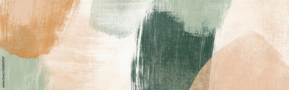 Aufkleber abstract pencil strokes form a harmonious background blending soft colors for creative inspiration