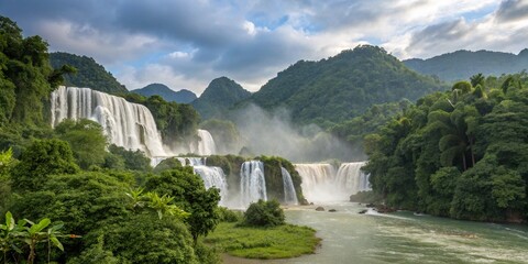 Enchanted Paradise: The Cascading Symphony of Waterfall Wonders