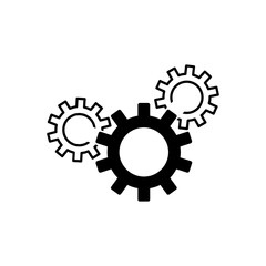 Gear Settings symbol, cogwheel.