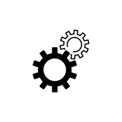 Gear Settings symbol, cogwheel.