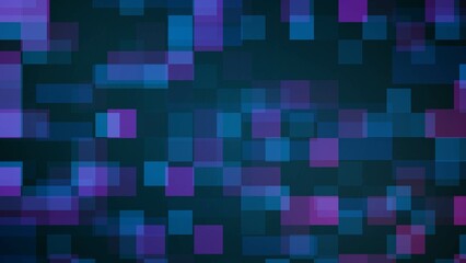 abstract digital technology geometric square pattern illustration.