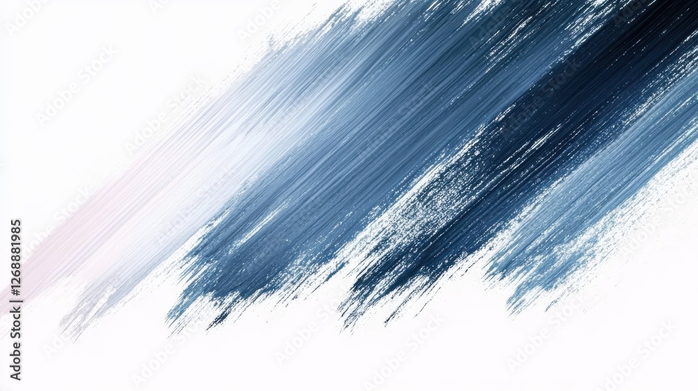 Poster soft pencil strokes create a subtle gradient with frayed edges in a gentle abstract composition