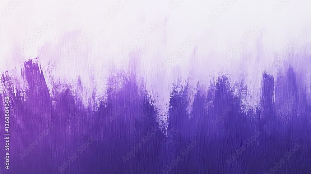 Poster elegant gradient of purple shades created with pencil strokes blending softly across the canvas