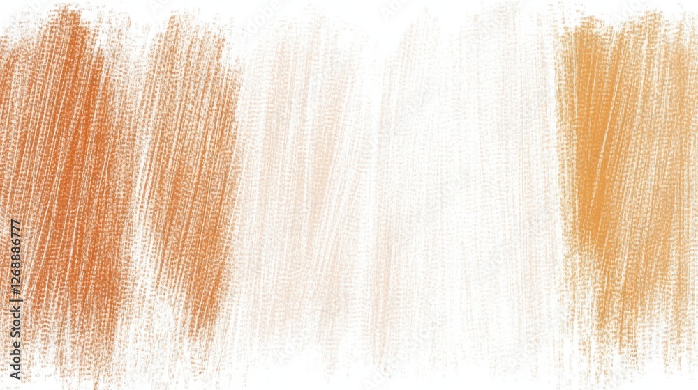 Aufkleber Abstract pencil strokes design featuring irregular patterns in earthy tones and light hues