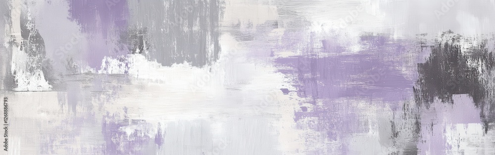Fototapete abstract pencil strokes create a dynamic gray and lavender design showcasing fluid lines and shapes