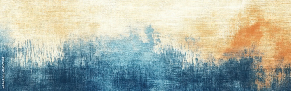 Aufkleber abstract pencil strokes create a vibrant backdrop with torn elements for artistic expression and cre