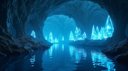 Cave of Glowing Crystals