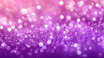 air bubbles in transparent liquid in colorful pink neon light