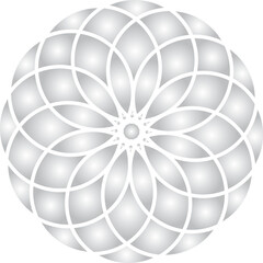 Circle diagram overlapping for banners, placards, posters, flyers