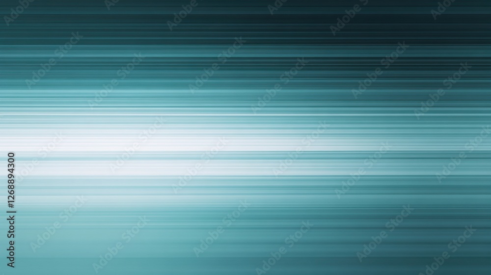 Poster soft pencil strokes create a gentle gradient in pastel teal hues across the artwork's surface as lig