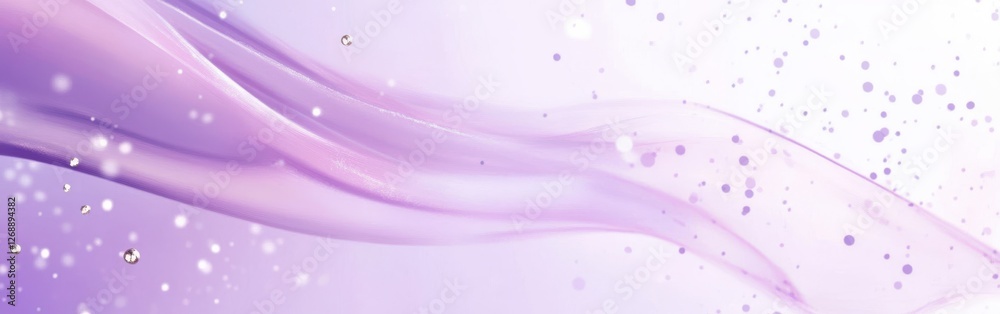 Poster Soft pencil strokes create a muted background with gentle hues and subtle sparkle for a calming effect