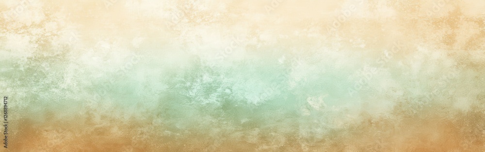 Aufkleber Soft gradient background transitioning from warm tones to cool hues creates a tranquil atmosphere for any design project