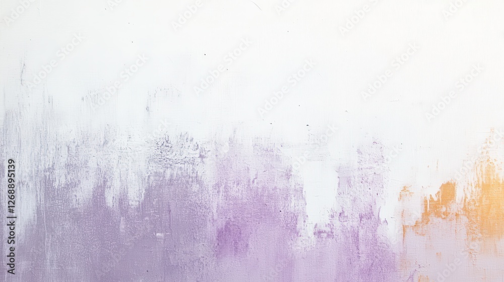 Poster Subtle transitions of color in a minimalist white composition evoke calmness and serenity in the space