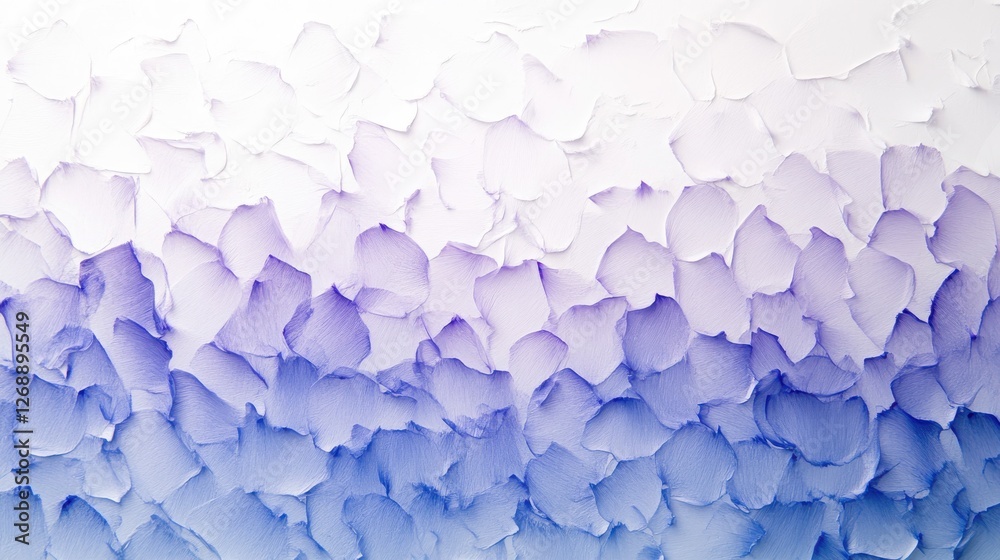 Fototapete elegant minimalist gradient of jagged pencil strokes creating soft waves of color from white to deep