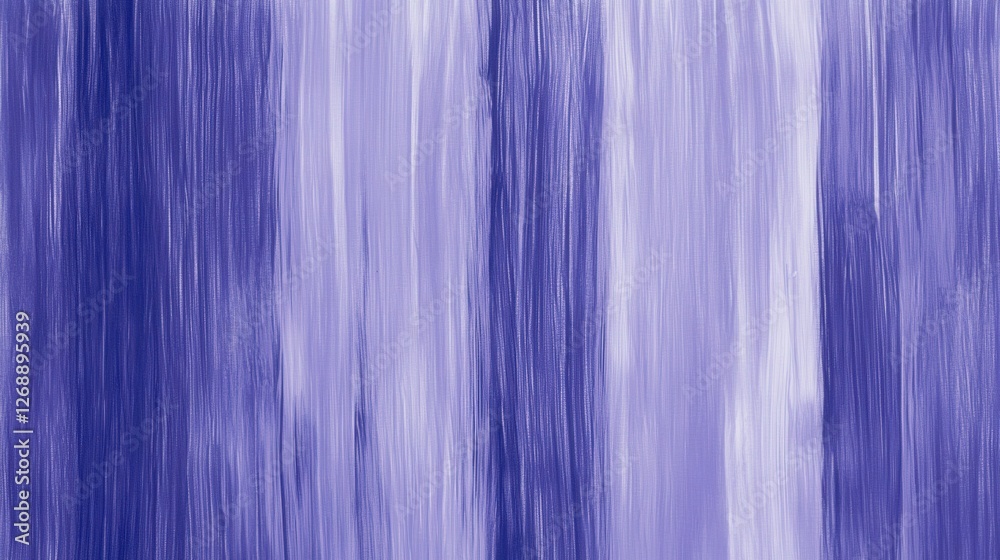 Poster minimalist pencil strokes create an abstract background with shades of purple and white reflecting a