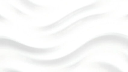 Fototapeta premium Stylish and modern minimalist seamless white wave texture pattern background with monochromatic color scheme. Abstract White Wave Forms background