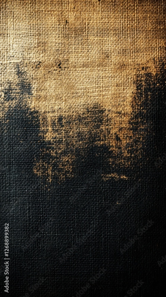 Poster striking burlap texture showcasing a unique gradient with natural tones and earthy colors for creati