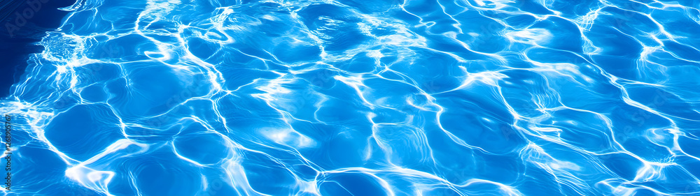 Aufkleber captivating aquatic reflections a serene pool of tranquility surrounded by shimmering blue waters an