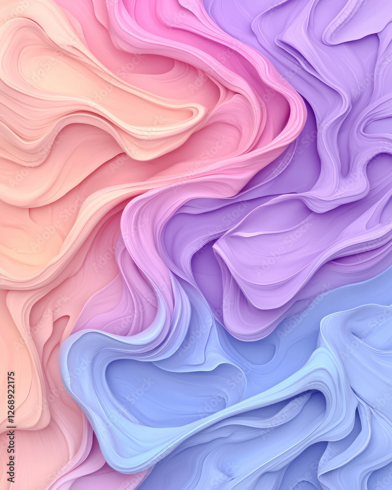 Poster a macro perspective of liquid neon paint twisting together, bright turquoise transitioning into