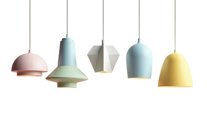 Modern Pastel Pendant Lights Colorful Home Lighting Fixtures Interior Design