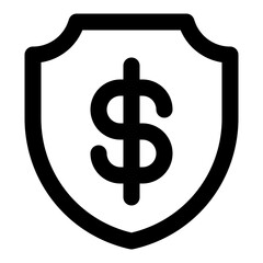 Secure Payment Icon. Vector Illustration. Symbol of Online Finance and Fraud Protection