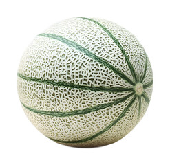 Melon on a transparent background. isolated background.