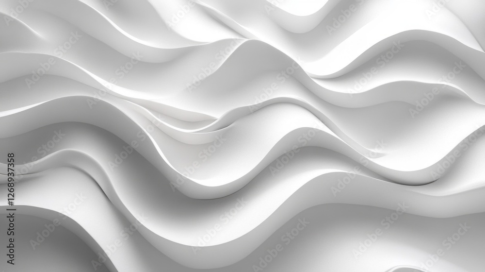 Poster intricate patterns of smooth sand dunes sweep gracefully across the terrain, illuminated by gentle s