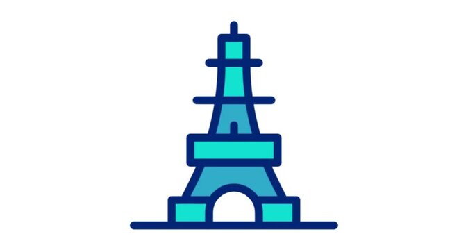 baroque, classical, contemporary, vector, icon, illustration, tower, symbol, art, paris, sign, christmas, business, 3d, energy, logo, gas, silhouette, tree