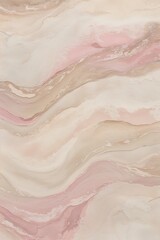 texture with a soft, marbled appearance. It features a blend of light beige, cream, and subtle pink hues, creating a smooth and calming visual effect. 