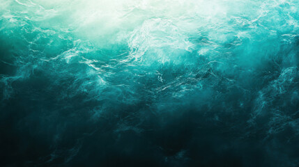 Obraz premium Majestic Turquoise Ocean Waves with Dynamic Patterns Creating a Stunning Visual Representation of Tranquility and Power in Nature's Serene Waterscape