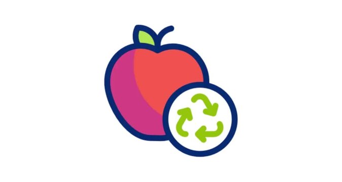 apple, fruit, food, vector, healthy, leaf, illustration, icon, green, diet, fresh, nature, red, symbol, ripe, natural, health, sweet, delicious, juicy, design, art, organic, sign, heart