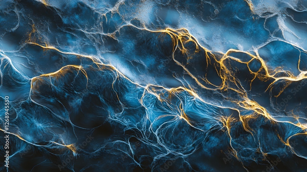 Poster Ethereal Electric Storm Captivating Chaos of Energetic Lightning Bolt Surges in a Dynamic Turbulent Atmosphere Filled with Primal Power and Sublime Beauty