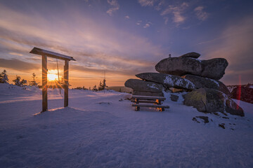 Karkonosze - zima © Adrian Jaśpiński