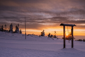 Karkonosze - zima © Adrian Jaśpiński