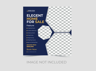 Real Estate Social Media Post Template