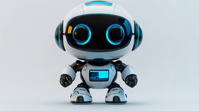  3d robot character